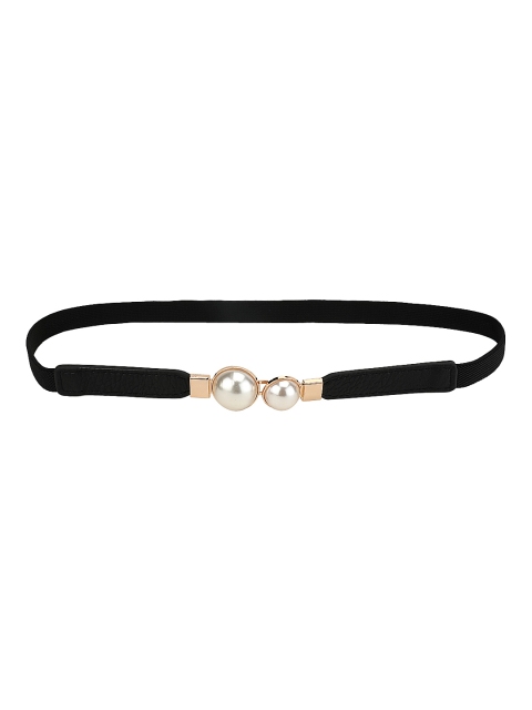 

Kazo Women Black Solid Belt