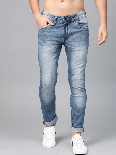 

Roadster Men Blue Skinny Fit Mid-Rise Clean Look Stretchable Jeans