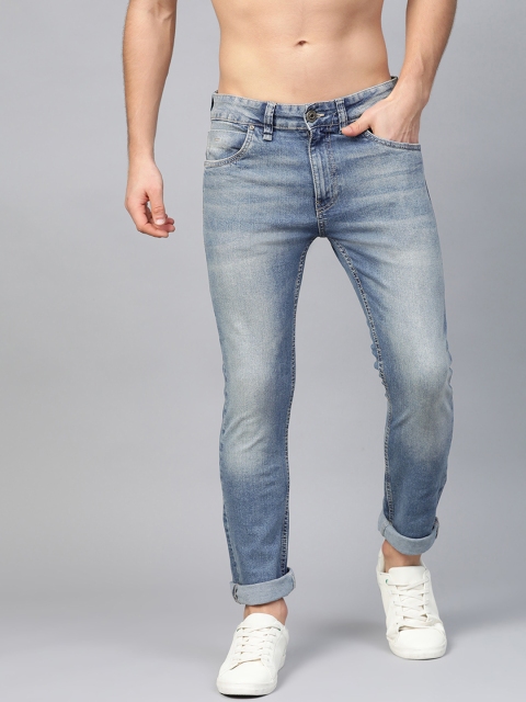 

Roadster Men Blue Skinny Fit Mid-Rise Clean Look Stretchable Jeans