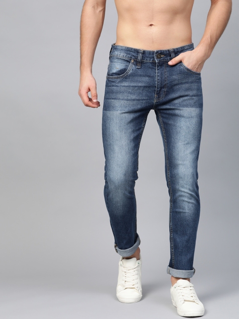 

Roadster Men Blue Skinny Fit Mid-Rise Clean Look Stretchable Jeans