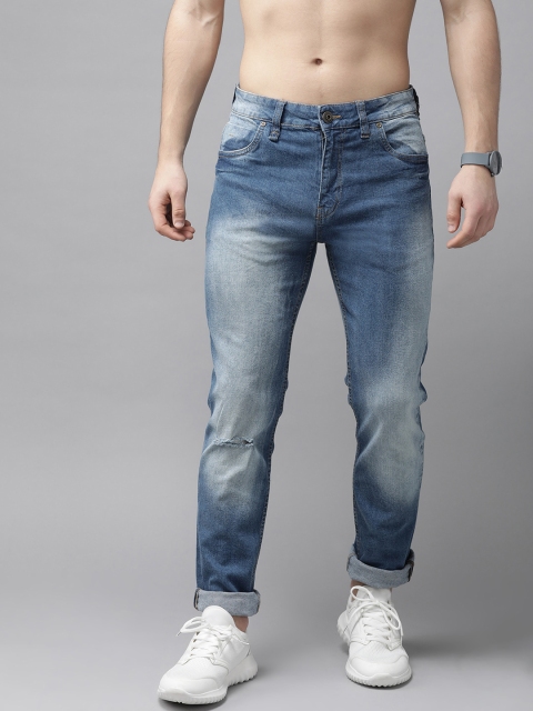 

Roadster Men Blue Slim Fit Mid-Rise Stretchable Jeans