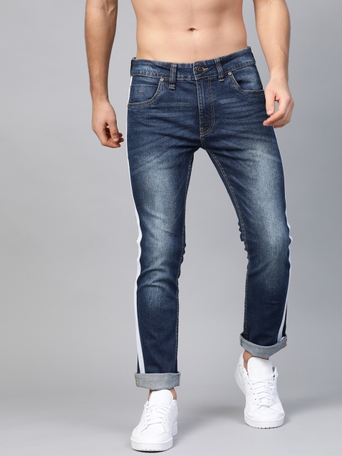 

Roadster Men Blue Skinny Fit Mid-Rise Clean Look Stretchable Jeans