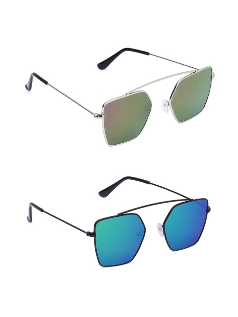 

EPICINK hob Set Of 2 Unisex Other Sunglasses, Green