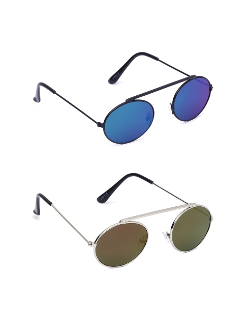 

EPICINK hob Set Of 2 Unisex Other Sunglasses, Blue