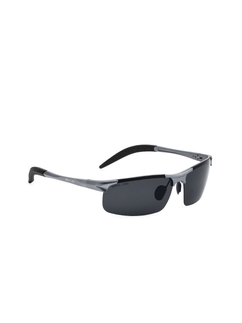 

ROYAL SON Men Sports Sunglasses CHI0094-C2, Black