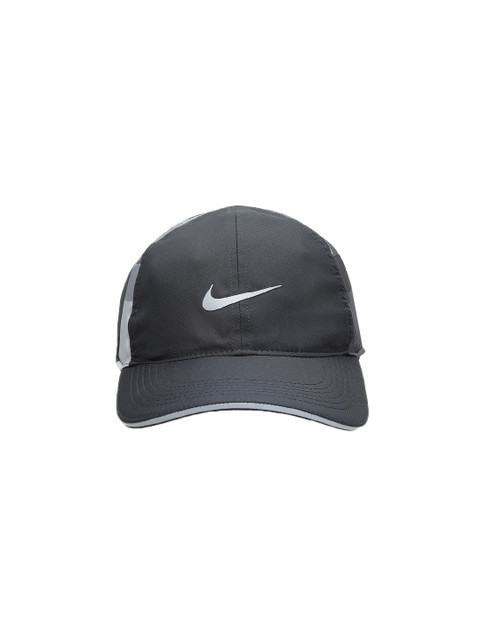 

Nike Unisex Charcoal Grey Colourblocked AEROBILL Featherlight Baseball Cap