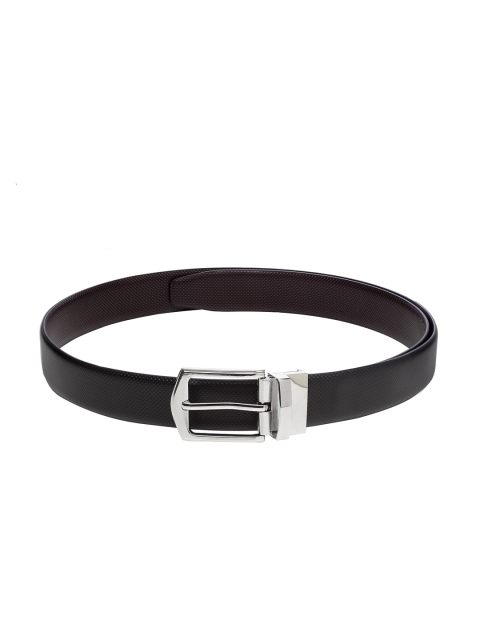 

Apsis Men Black & Brown Textured Reversible Belt