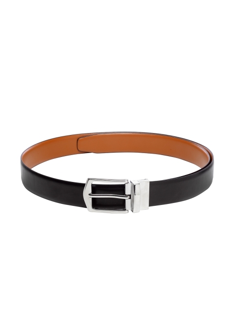 

Apsis Men Black & Tan Brown Textured Reversible Belt