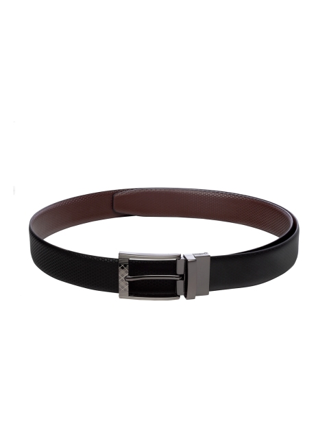 

Apsis Men Black & Brown Textured Reversible Belt