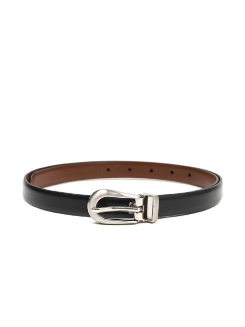 

Da Milano Women Black Solid Belt