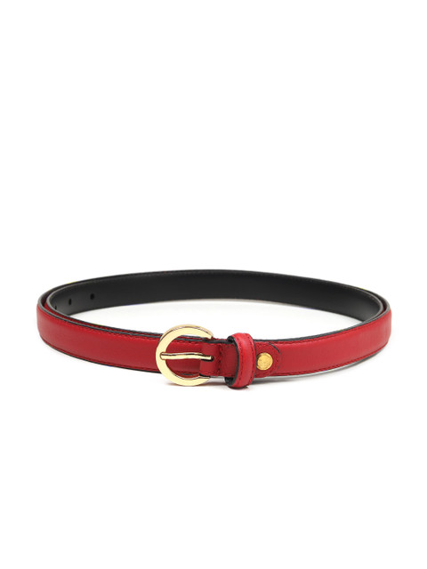 

Da Milano Women Red Solid Belt
