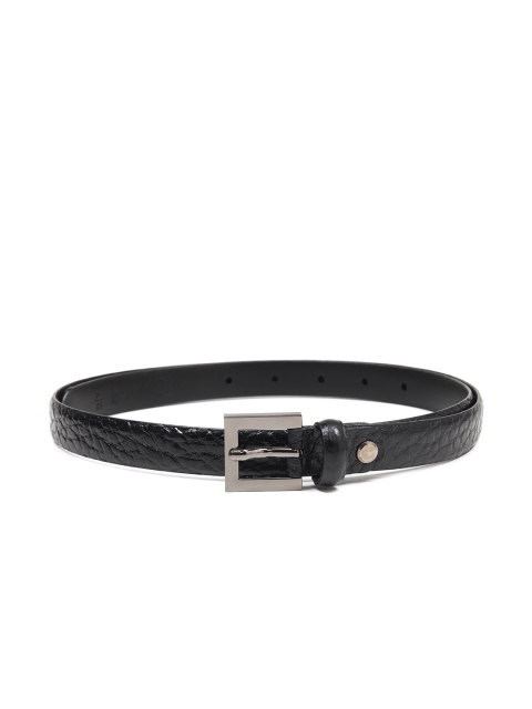 

Da Milano Women Black Textured Belt