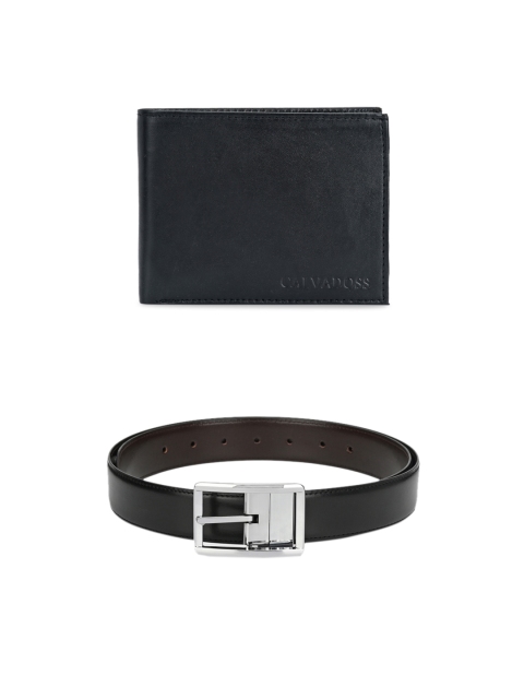 

Calvadoss Men Black Premium Accessory Gift Set