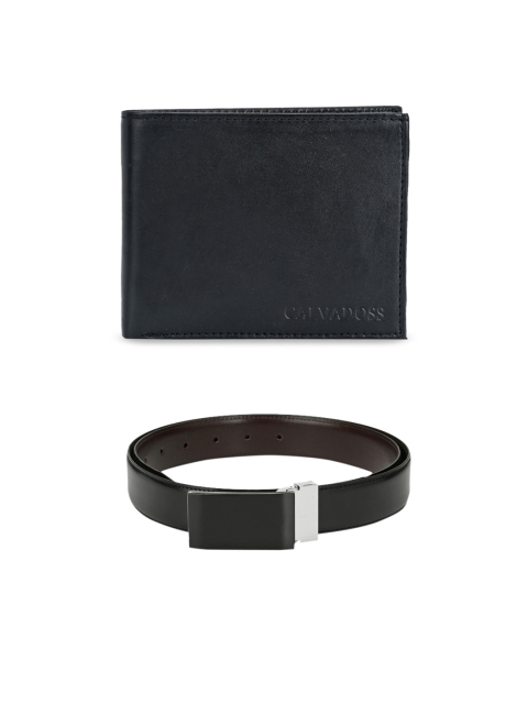 

Calvadoss Men Black Premium Accessory Gift Set
