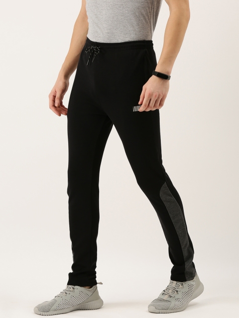 

Proline Active Men Black Solid Slim Fit Track Pants