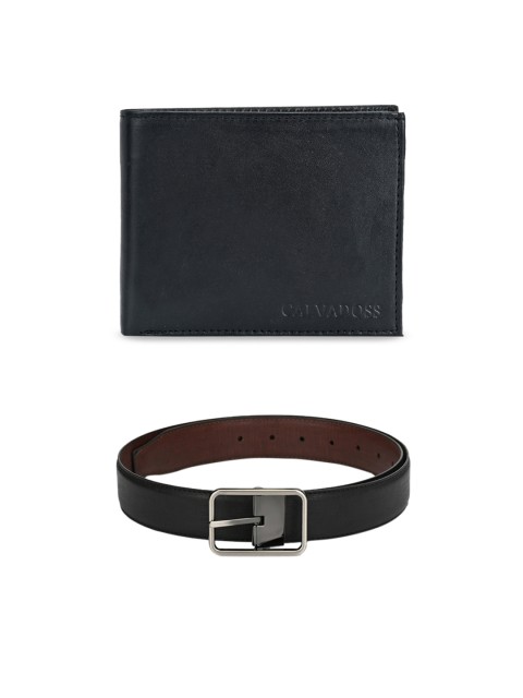 

Calvadoss Men Black Premium Accessory Gift Set