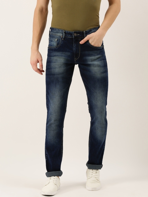 

Moda Rapido Men Blue Skinny Fit Mid-Rise Clean Look Stretchable Jeans
