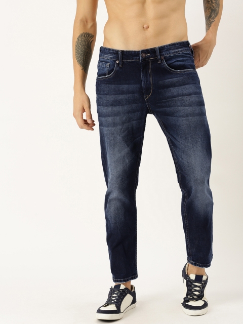 

Moda Rapido Men Blue Ankle Slim Fit Mid-Rise Clean Look Stretchable Jeans
