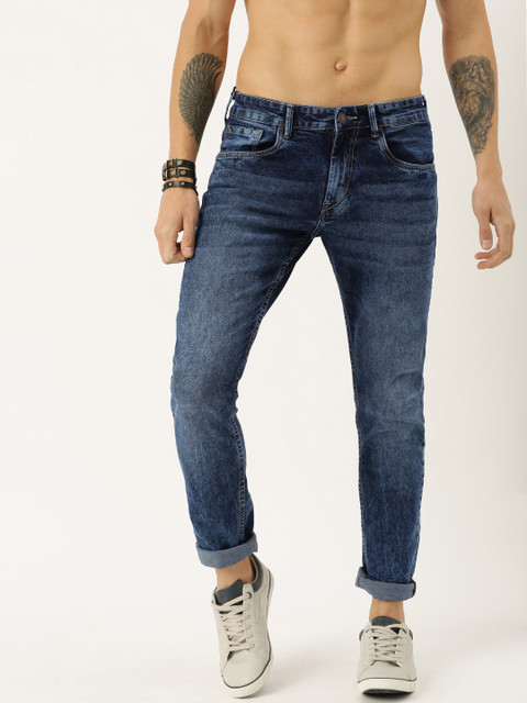 

Moda Rapido Men Blue Slim Fit Mid-Rise Clean Look Stretchable Jeans