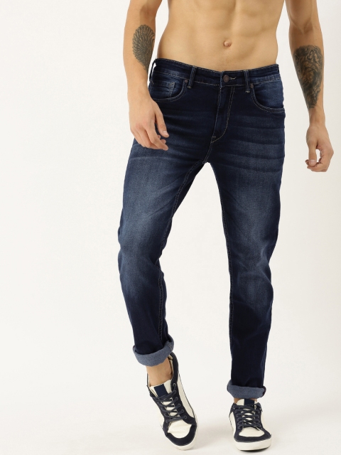 

Moda Rapido Men Blue Regular Fit Mid-Rise Clean Look Stretchable Jeans