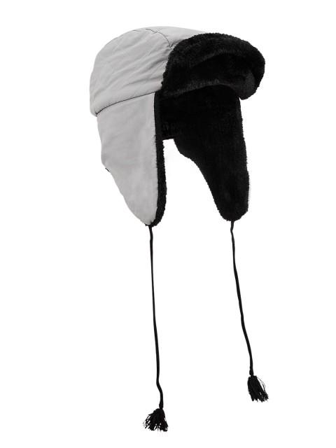 

Kosha Men Grey Solid Trapper hat