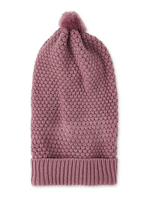 

Kosha Men Mauve Self Design Acrylic Wool Beanie