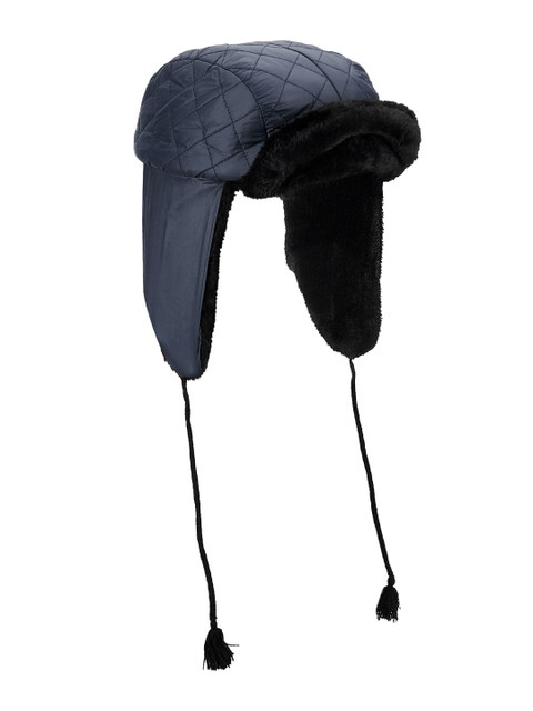 

Kosha Men Navy Blue Solid Trapper Hat