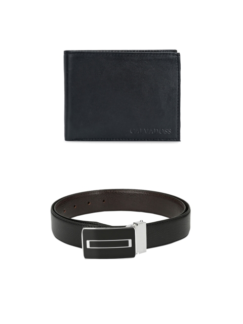 

Calvadoss Men Black Premium Accessory Gift Set