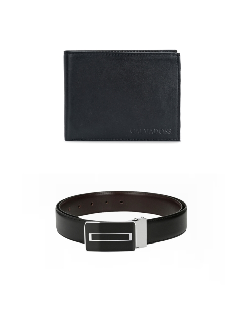 

Calvadoss Men Black Premium Accessory Gift Set