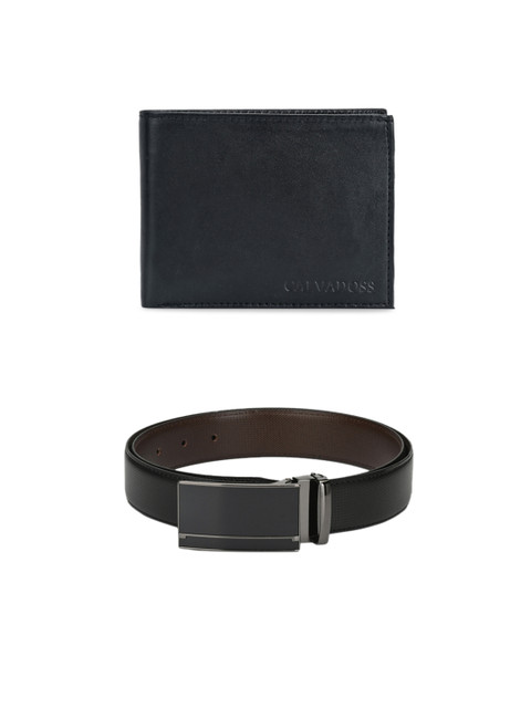 

Calvadoss Men Black Premium Accessory Gift Set