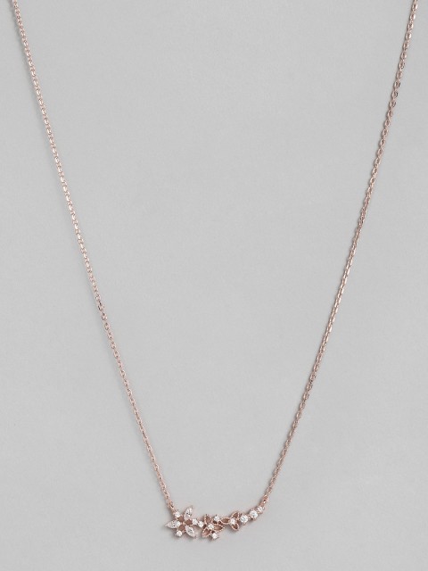 

Accessorize Rose Gold-Plated Cubic Zirconia Studded Chain