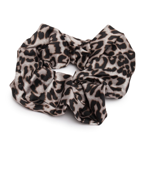 

Accessorize Beige & Black Leopard Printed Ponytail Holder