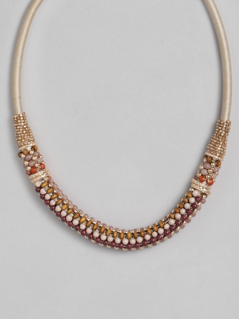 

Accessorize Muticoloured Botswana Beaded Collar Necklace, Multi