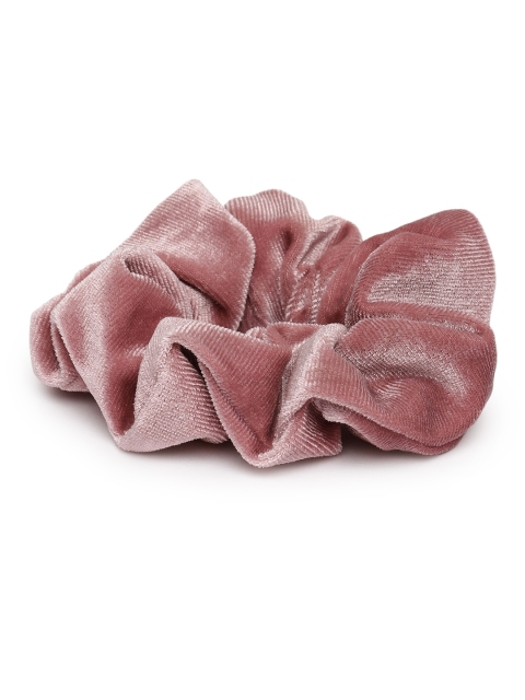 

Accessorize Pink Velvet Oversized Ponytail Holder
