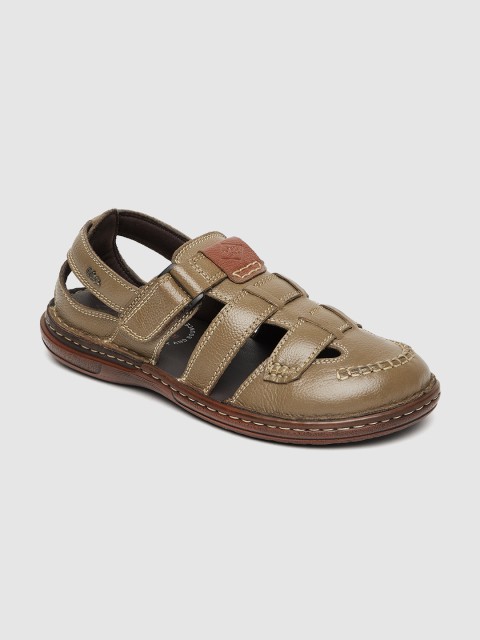

Lee Cooper Men Brown Leather Fishermen Sandals