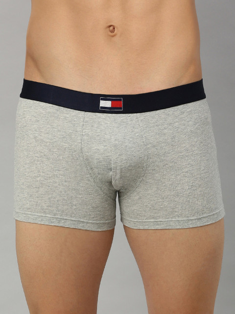 

Tommy Hilfiger Men Grey Solid Trunk P0AB4133