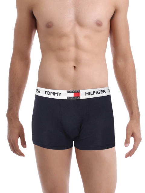 

Tommy Hilfiger Men Navy Blue Solid Trunk P0AB4129