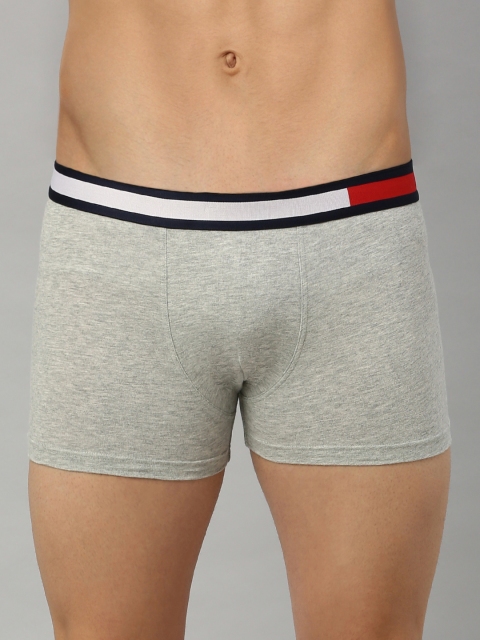 

Tommy Hilfiger Men Grey Solid Trunks P0AB4161