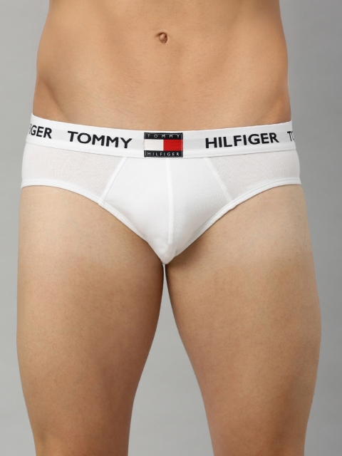 

Tommy Hilfiger Men White Solid Briefs P0AB1122