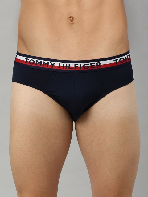 

Tommy Hilfiger Men Navy Blue Solid Briefs P0AB1131