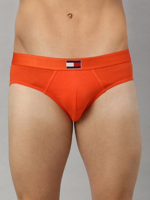 

Tommy Hilfiger Men Orange Solid Briefs P0AB1113