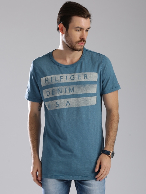 

Tommy Hilfiger Blue Printed T-shirt