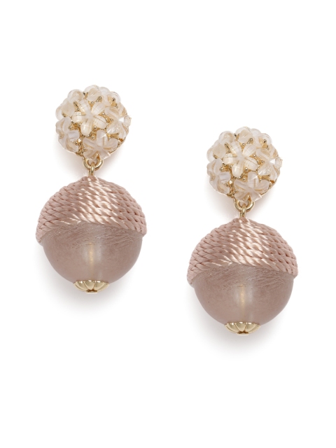 

Accessorize Pink Spherical Drop Earrings