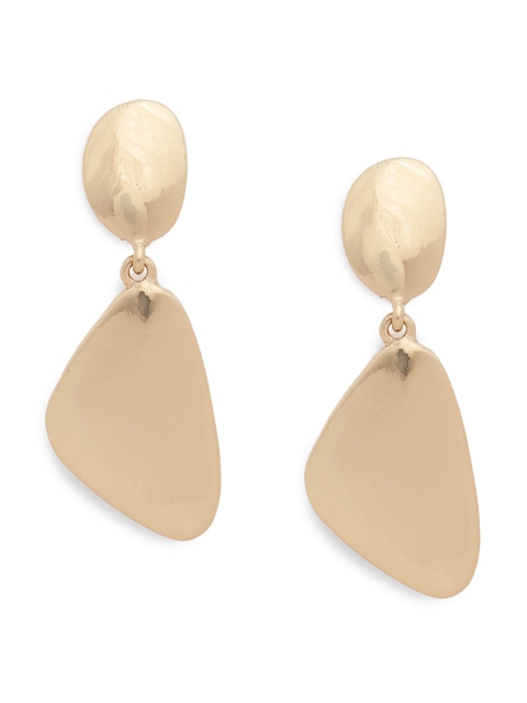 

Accessorize Gold-Toned Clip-On Drop Earrings