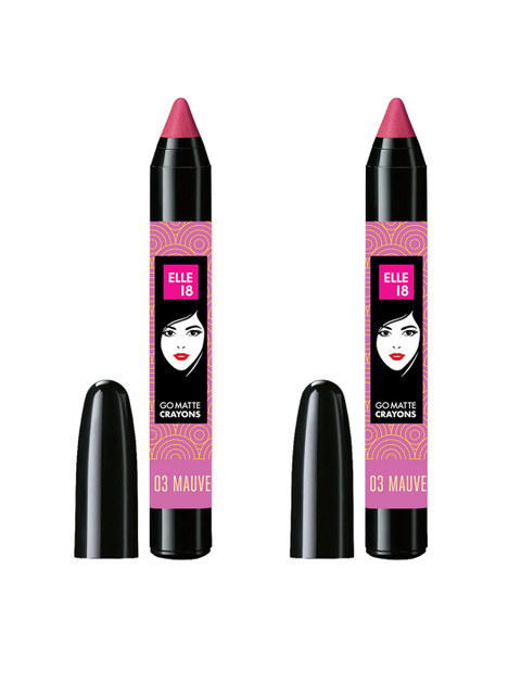 

ELLE 18 Set Of 2 Lipsticks, Red