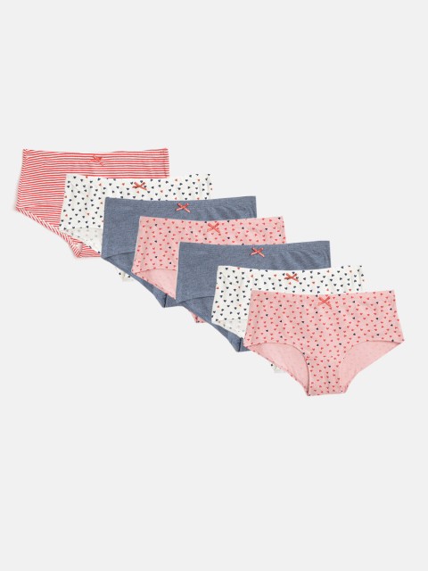 

Marks & Spencer Girls Pack Of 7 Briefs T711764D, White