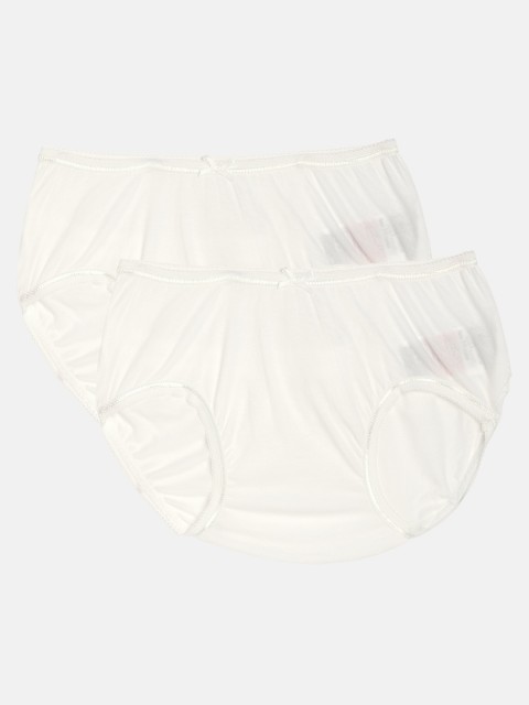 

mothercare Infants Pack Of 2 White Frilly Pure Cotton Nappy Cover Briefs