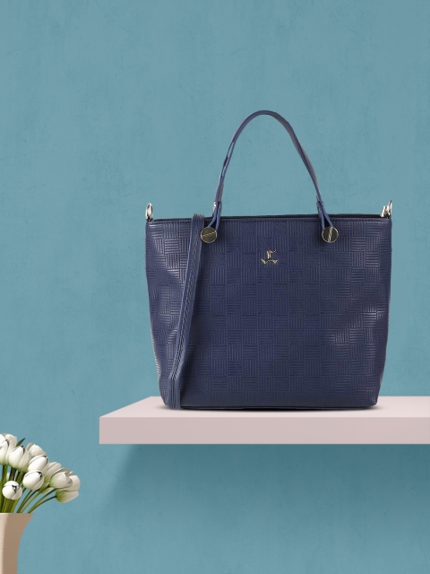 

Mochi Blue Solid Handheld Bag