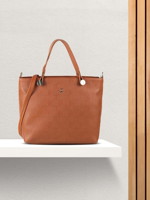 

Mochi Tan Brown Solid Handheld Bag