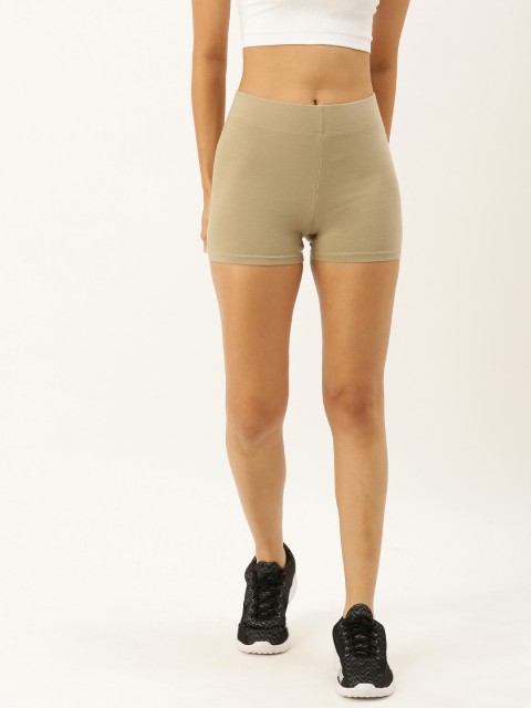 

FOREVER 21 Women Grey Solid Regular Fit Regular Shorts